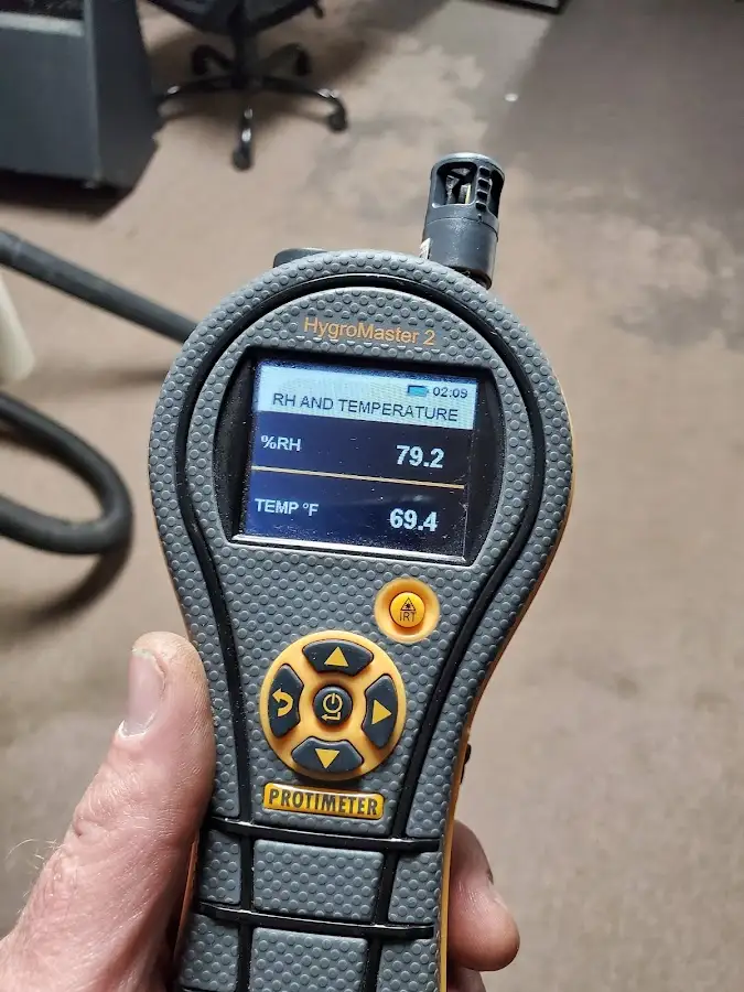 Moisture meter humidity assessment for Fire & Smoke Damage Restoration in Hueytown